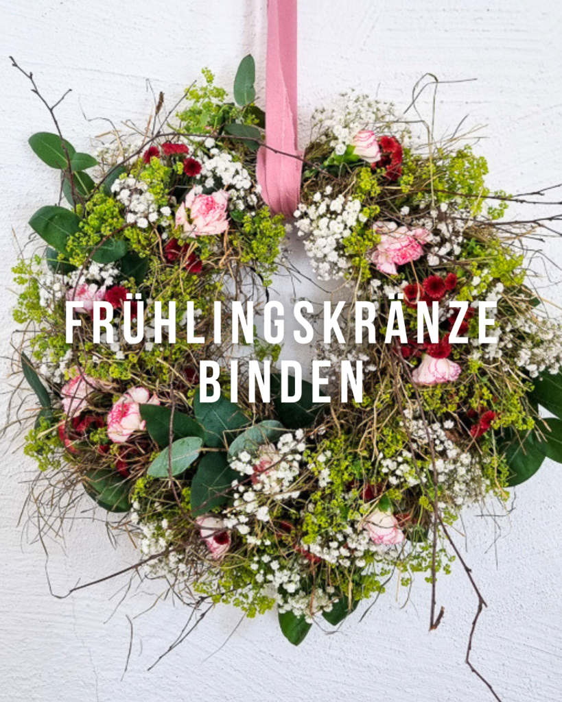 Frühlingskränze binden